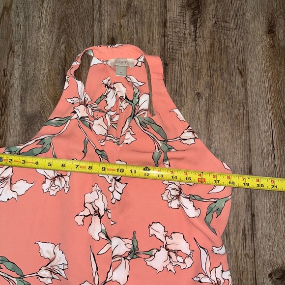 LOFT • Floral T-Back Tank Blouse - Picture 4 of 9